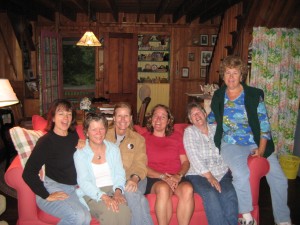 Francine, Jan, Lisa, Georgie, Paula & Susan in Vermont